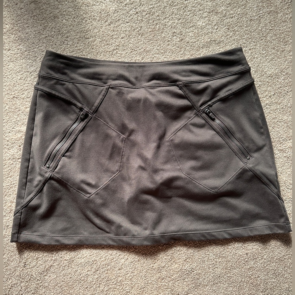 Athleta brown skort